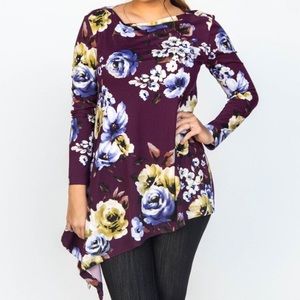 Agnes & Dora Asymmetrical Tunic